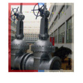 Gear Operated Wcb RF End Gate Valve in 24"-300lb